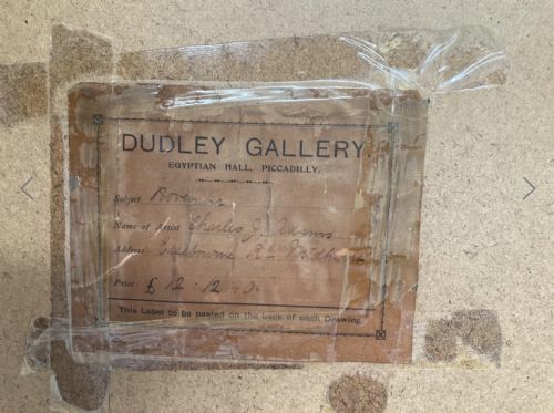 CHARLES JAMES ADAMS WATERCOLOUR NOVEMBER - ADDITIONAL PHOTO 1