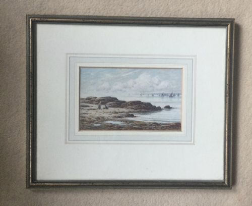 REGINALD ASPINALL WATERCOLOUR TRANQUILITY HEYSHAM - ADDITIONAL PHOTO 1