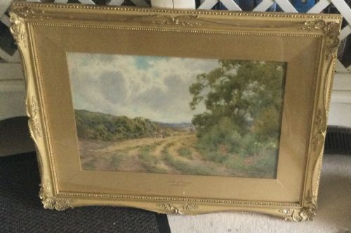 JOHN ABERNETHY LYNASGRAY WATERCOLOUR A BIT OF SURREY - ADDITIONAL PHOTO 1