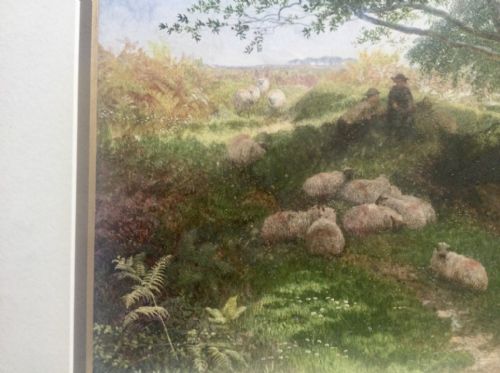 GEORGE SHALDERS WATERCOLOUR SUMMERTIME - ADDITIONAL PHOTO 7