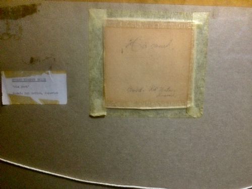 EDWARD KINGTON BRICE WATERCOLOUR OF RUNSWICK BAY INTEREST HIS MARK - ADDITIONAL PHOTO 2