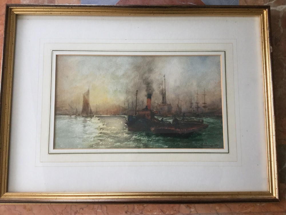William Minshall Birchall watercolour View II