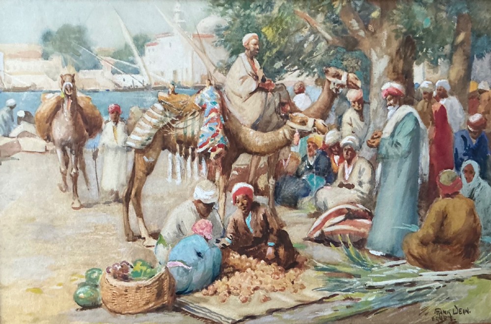 FRANK DEAN WATERCOLOUR ‘ EGYPT ‘