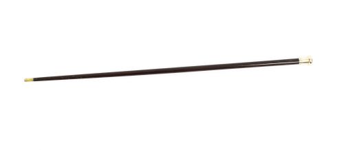 fig 1. Antique Victorian Mahogany Walking Stick Cane 19th Century