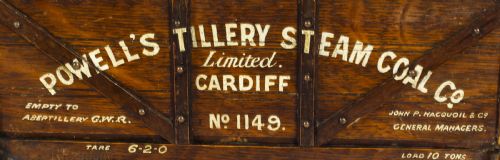 fig 6. Antique Coal Wagon Oak Humidor Railway Interest 19th Century