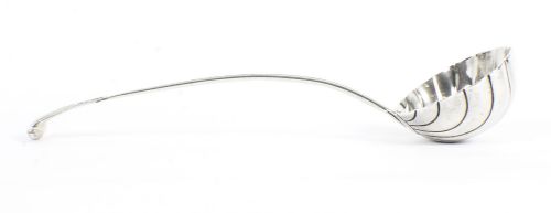 Antique English Sterling Silver Soup Ladle Mid 20th Century
