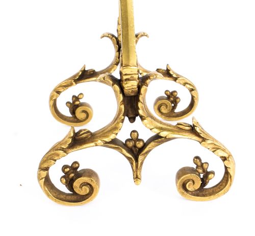 ANTIQUE FRENCH ORMOLU LIMOGES ENAMEL TABLE MIRROR FBIENVUE 19TH C - ADDITIONAL PHOTO 6