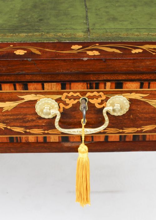 fig 2. Antique George III Mahogany Library Writing Table C1780 18th Century
