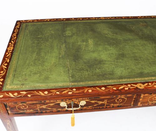 fig 3. Antique George III Mahogany Library Writing Table C1780 18th Century
