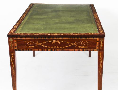 fig 5. Antique George III Mahogany Library Writing Table C1780 18th Century
