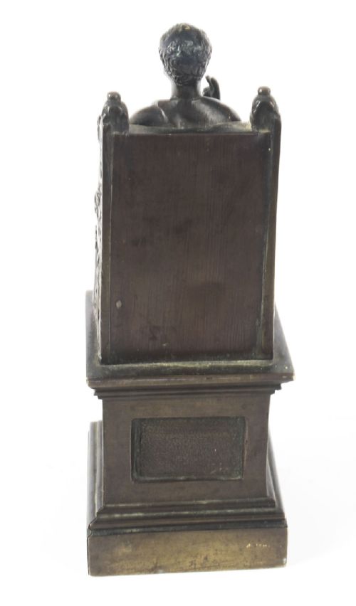 fig 5. Antique Italian Grand Tour Patinated Bronze Sculpture of St Peter 19th Century
