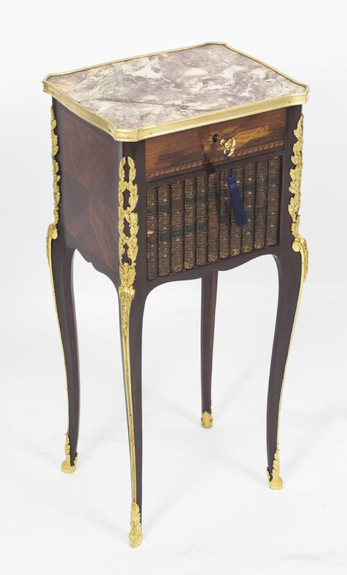 Antique Napoleon III Table En Chiffoniere G.trollope & Sons 19th C
