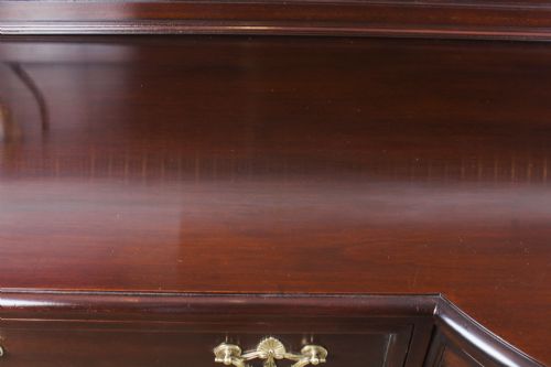 fig 4. Antique Large Mahogany and Gilt Serving Table Sideboard 19th Century