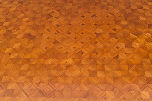 fig 5. Antique French Bureau Plat Parquetry Writing Table c.1860