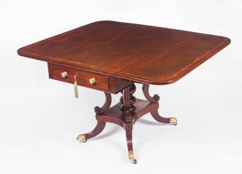 fig 2. Antique Regency George III Pembroke Table Gillows c.1820