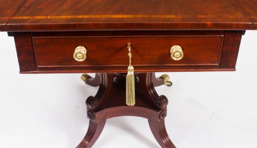 fig 4. Antique Regency George III Pembroke Table Gillows c.1820