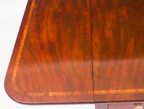 fig 7. Antique Regency George III Pembroke Table Gillows c.1820