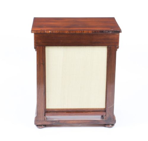 ANTIQUE ENGLISH EMPIRE CONSOLE WRITING SIDE TABLE C1820 19TH CENTURY - ADDITIONAL PHOTO 4