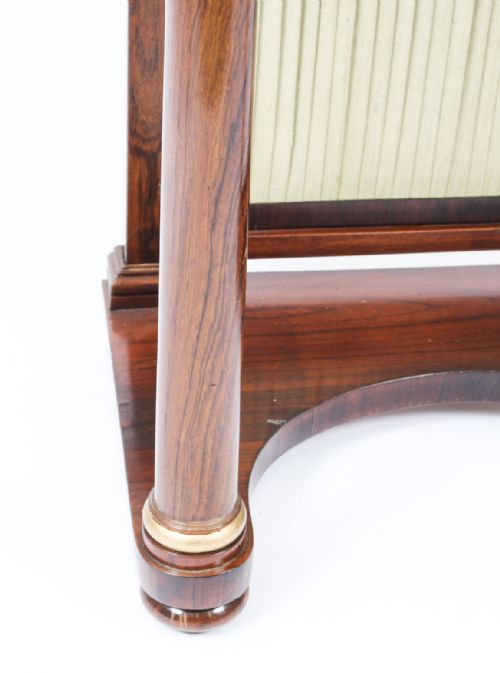ANTIQUE ENGLISH EMPIRE CONSOLE WRITING SIDE TABLE C1820 19TH CENTURY - ADDITIONAL PHOTO 14