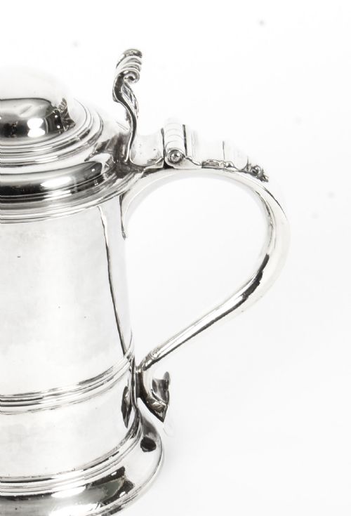 fig 4. Antique English George III Silver Tankard Thomas Whipham & Charles Wright 1759