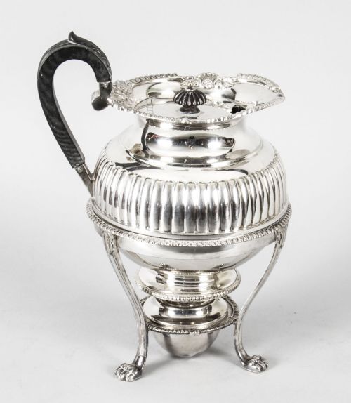 Antique Silver Plate Coffee Biggin on Stand by Elkington C1860 19th C
