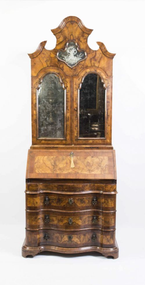 Antique Important Venetian Bureau Bookcase C.1750
