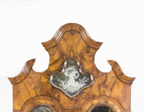 fig 3. Antique Important Venetian Bureau Bookcase c.1750