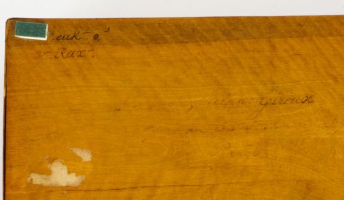 ANTIQUE FRENCH SATINWOOD ECARTE PLAYING CARD BOX 19TH CENTURY - ADDITIONAL PHOTO 6
