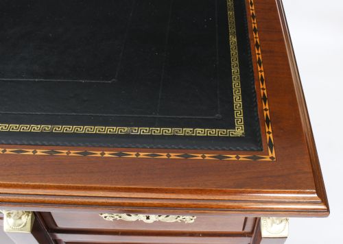 fig 3. Antique French Empire Revival Ormolu Mounted Desk C1880 19th Century