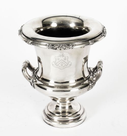 Antique Old Sheffield Regency Wine Cooler C1820 19th C
