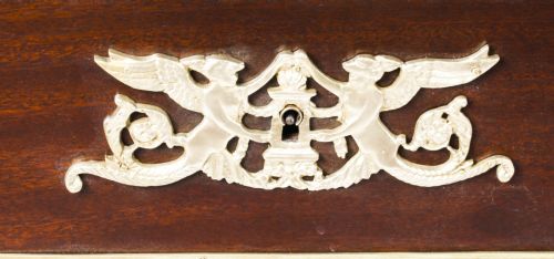 ANTIQUE MONUMENTAL FRENCH EMPIRE BUREAU PLAT WRITING TABLE 19TH C - ADDITIONAL PHOTO 16