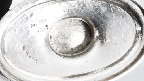 ANTIQUE SILVER GEORGE III TUREEN WILLIAM BENNETT 1808 BIRCHALL AND HAYNE 19TH C - ADDITIONAL PHOTO 13