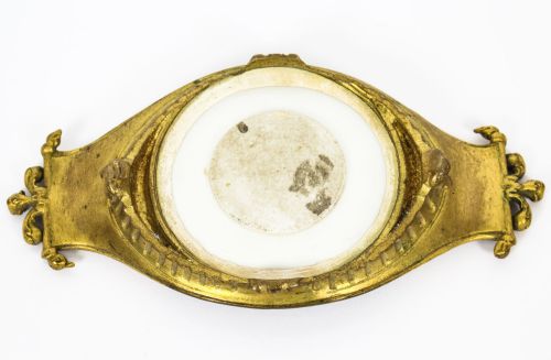 ANTIQUE FRENCH ORMOLU CHAMPLEVE ENAMEL PIN TRAY 19TH CENTURY - ADDITIONAL PHOTO 8