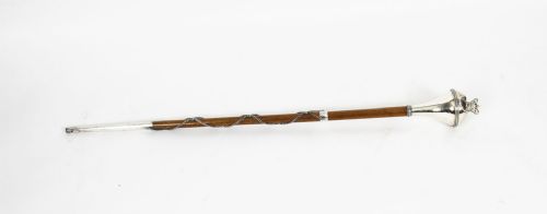 Antique Durham Light Infantry Drum Majors Pattern Band Mace 19th C

