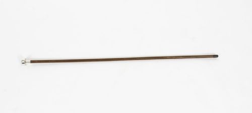 Antique Edwardian Silver Plated Malacca Walking Stick Cane 19th Century

