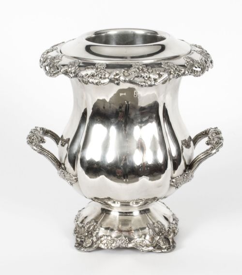 fig 1. Antique Pair French Doublé Wine Coolers C1830 19thc