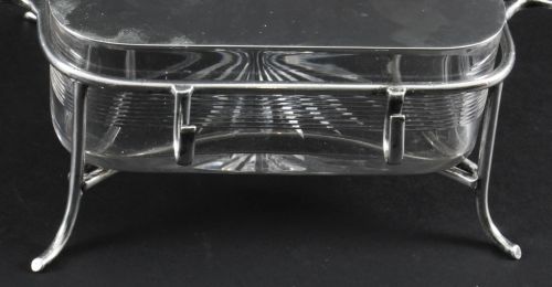 fig 3. Antique Butter Sardine Dish Mappin & Webb 19th Century
