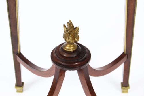 ANTIQUE FRENCH PARQUETRY ORMOLU MOUNTED STAND ATT FRANOIS LINKE 19TH CENTURY - ADDITIONAL PHOTO 19
