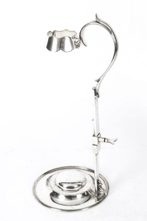 fig 2. Antique Silver Plated Wine Champagne Pourer By Walker & Hall Circa 1880