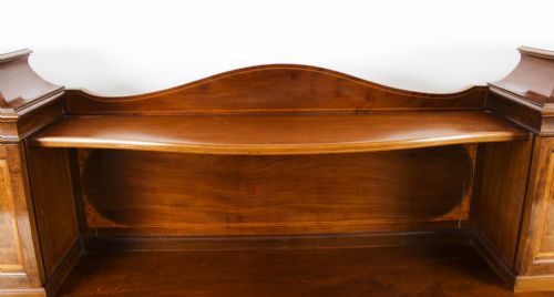 ANTIQUE EDWARDIAN SHERATON REVIVAL MAHOGANY SIDEBOARD 19TH C - ADDITIONAL PHOTO 7