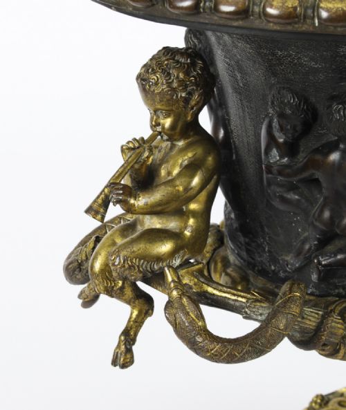 fig 2. Antique French Grand Tour Bronze & Ormolu Jardiniere 19th C
