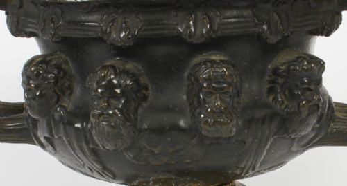 fig 1. Antique French Grand Tour Bronze & Ormolu Urn 19th Century
