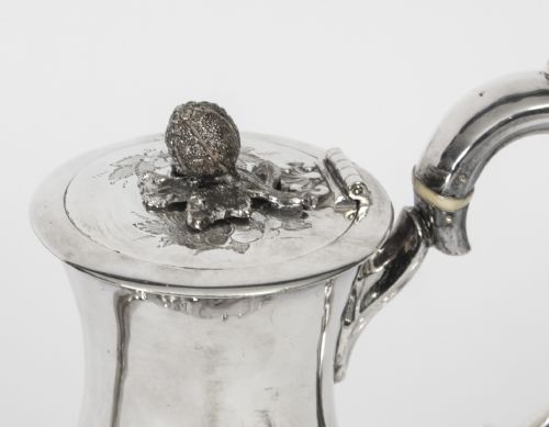 ANTIQUE VICTORIAN SILVER PLATED COFFEE POT BOARDMAN GLOSSOP CO 19TH CENTURY - ADDITIONAL PHOTO 4