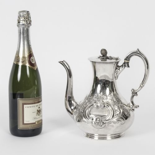 ANTIQUE VICTORIAN SILVER PLATED COFFEE POT BOARDMAN GLOSSOP CO 19TH CENTURY - ADDITIONAL PHOTO 12