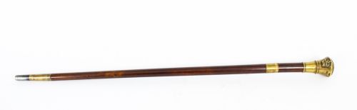 Antique English Nigerian 5th Malacca Sword / Walking Stick Cane 19th Century
