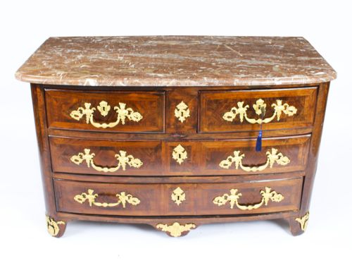 fig 1. Antique French Régence King Wood Ormolu Mounted Commode Circa 1730 18th C