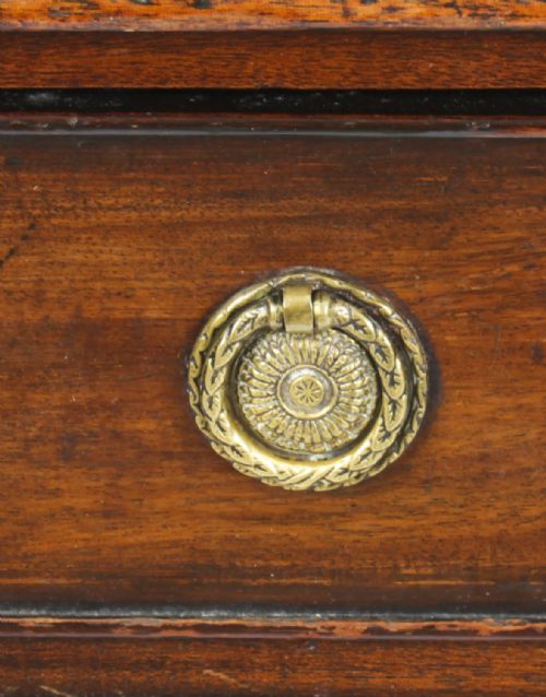 fig 2. Antique George III Mahogany Pedestal Desk C1810 19th C