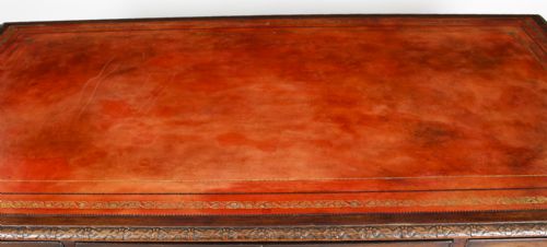 fig 4. Antique George III Mahogany Pedestal Desk C1810 19th C