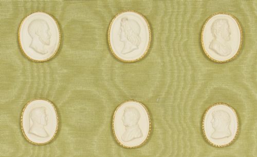 fig 5. Antique framed Collection Grand Tour Classical Intaglios Early 19th C