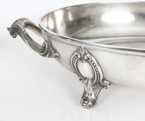 fig 4. Antique English Entree Dish by Martin Hall 1859 19th Century